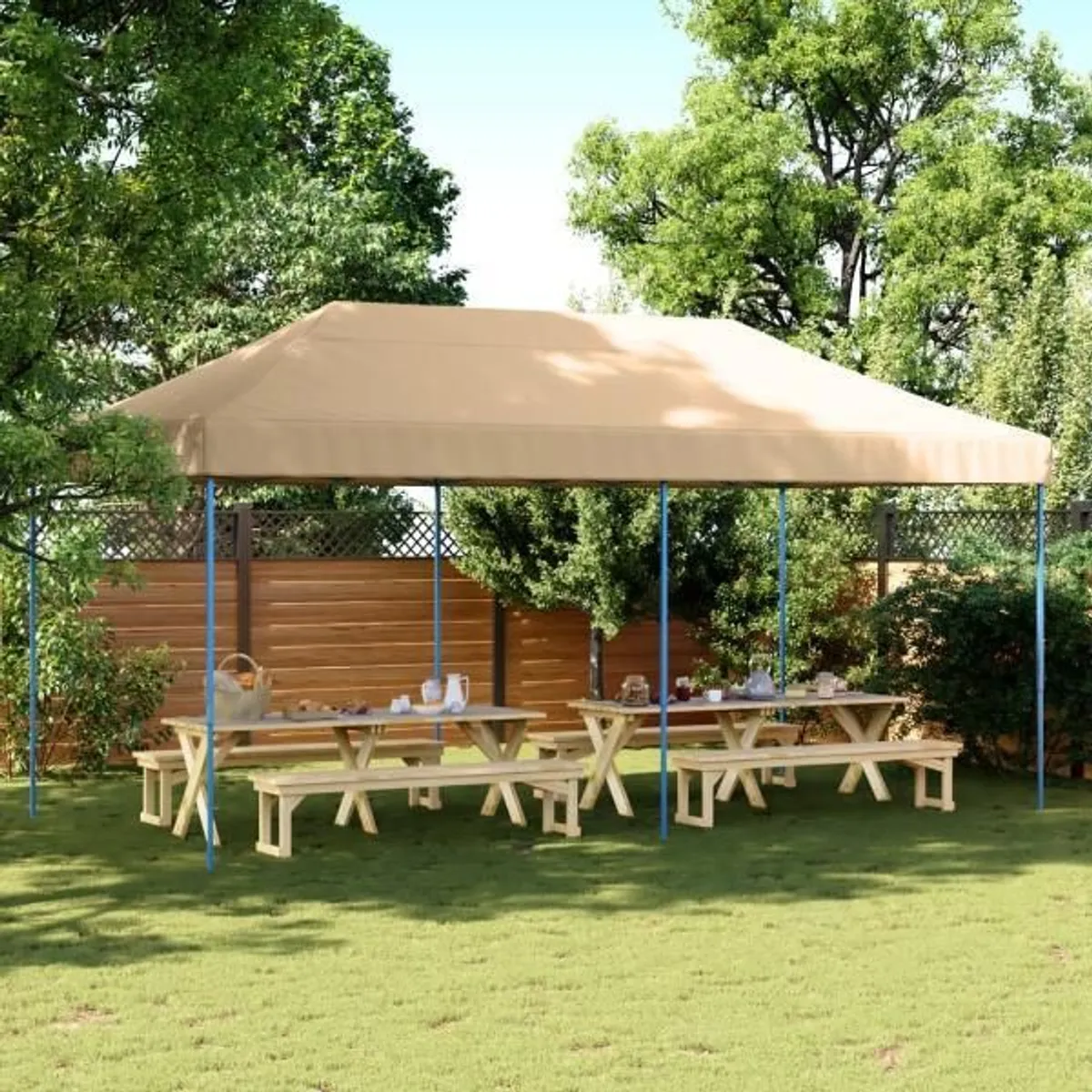Foldable Party Tent Pop-Up 580x292x315 cm - Image 1