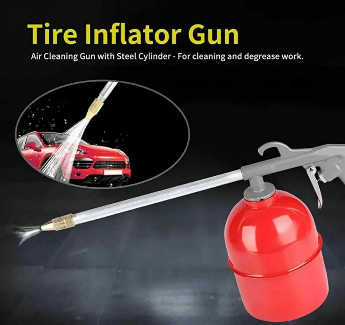 Spray Gun 5PC Air Tools Kit - Image 4