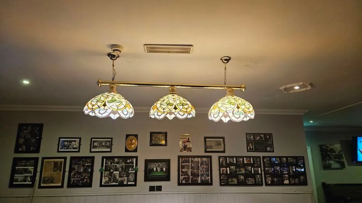 set of pool table lights - Image 3