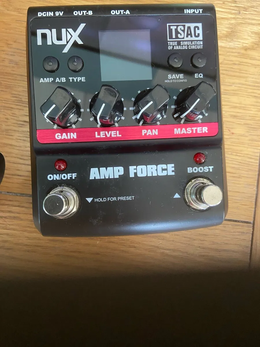 Nux Force  Guitar Amp Pedal - Image 2
