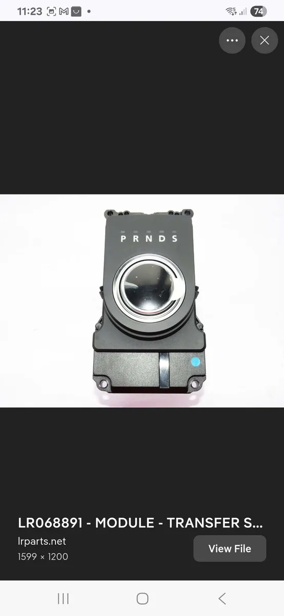 Jaguar gear selector repair in ireland - Image 1