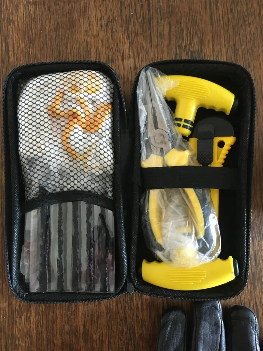 Motorbike Accessories - Gloves, Repair Kit, Oil - Image 2