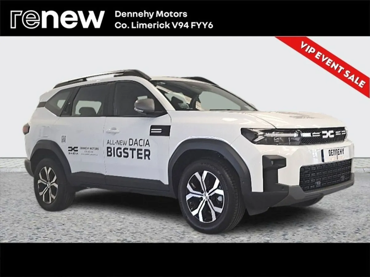 Dacia Bigster VIP Event Sale Starts Thursday 02nd - Image 1