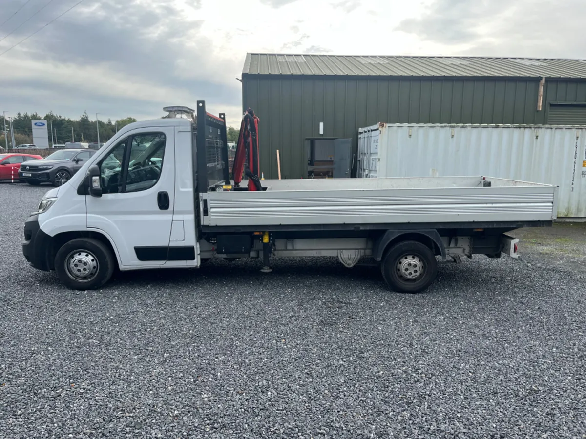 Opel Movano 14ft Dropside With Crane - Image 1