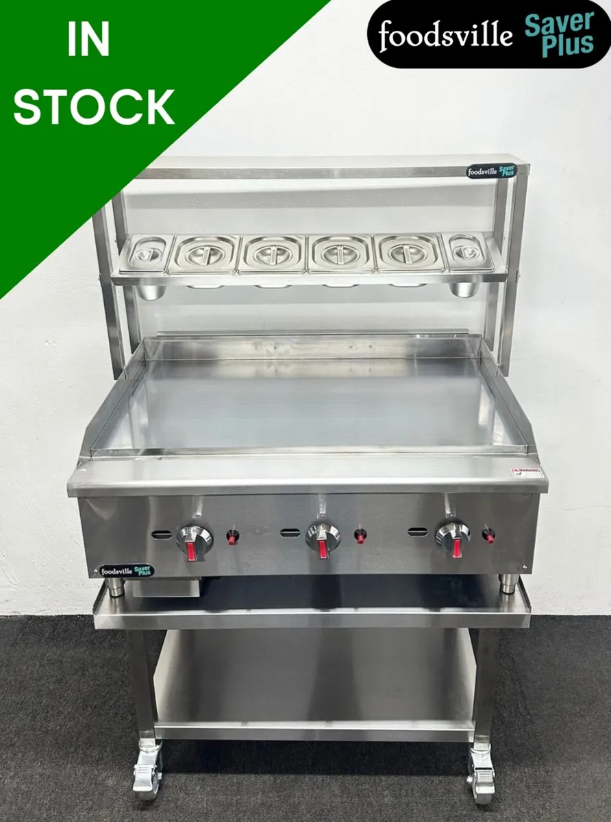 Gas Griddle with garnish rail - 3 month Pay plan - Image 2