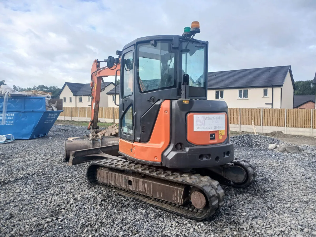 5 tonne diggers for hire .