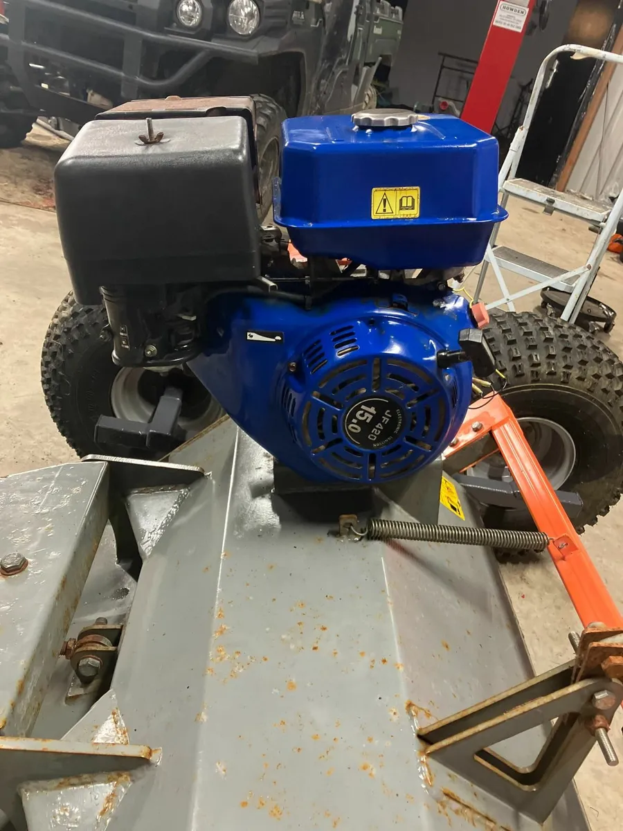 Quad Mulcher Mower & 17hp diesel Engine - Image 2