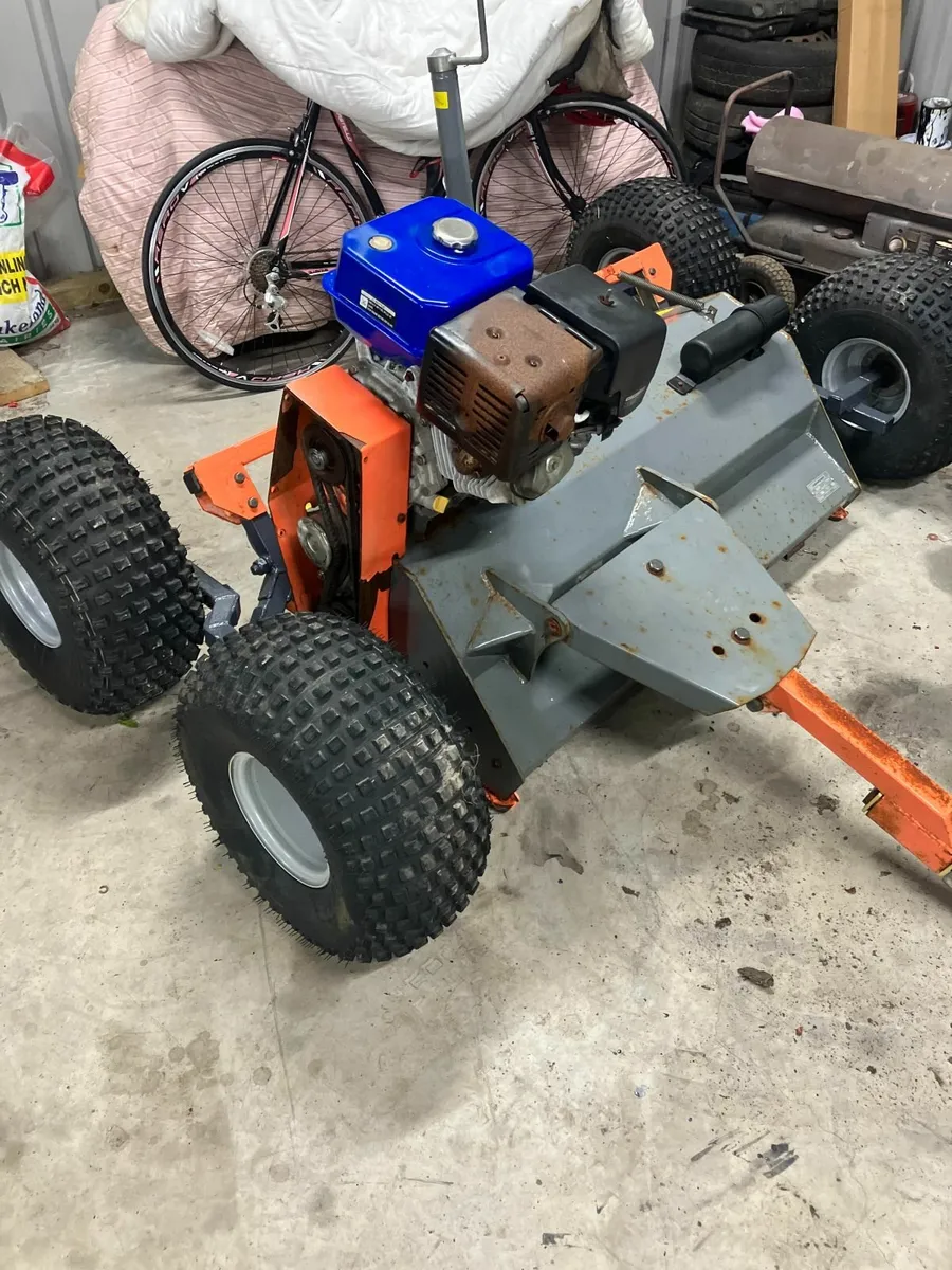 Quad Mulcher Mower & 17hp diesel Engine - Image 1