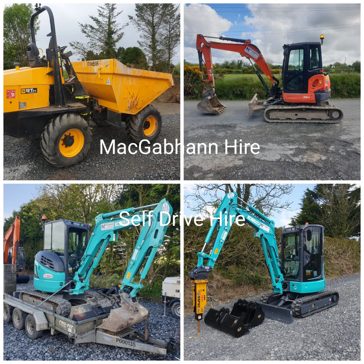 Digger and dumper hire in cavan - Image 1