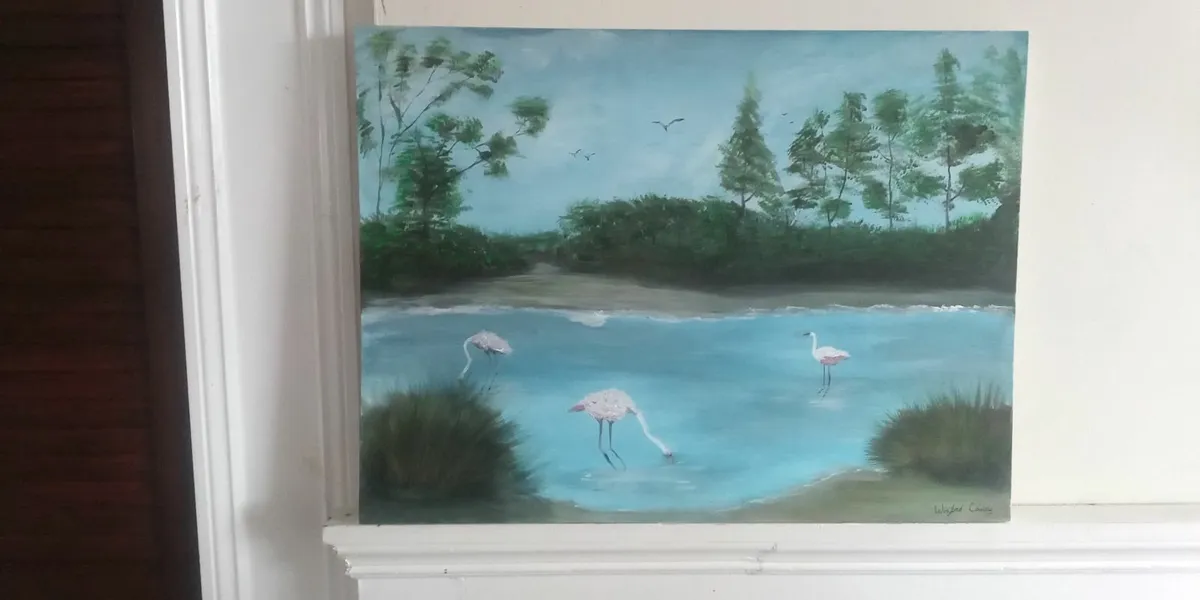 Acrylic Landscape Paintings by Winifred Cauley - Image 3