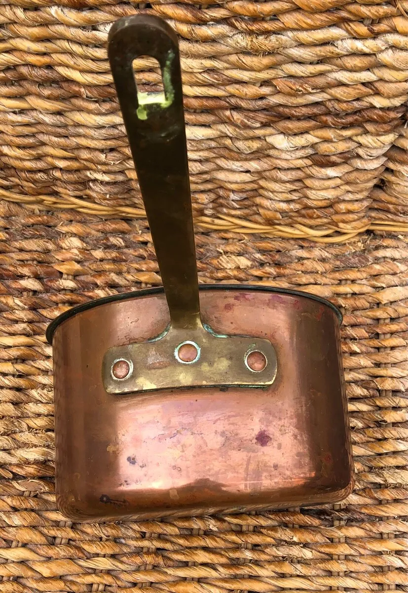 Vintage Copper Saucepan - Image 2