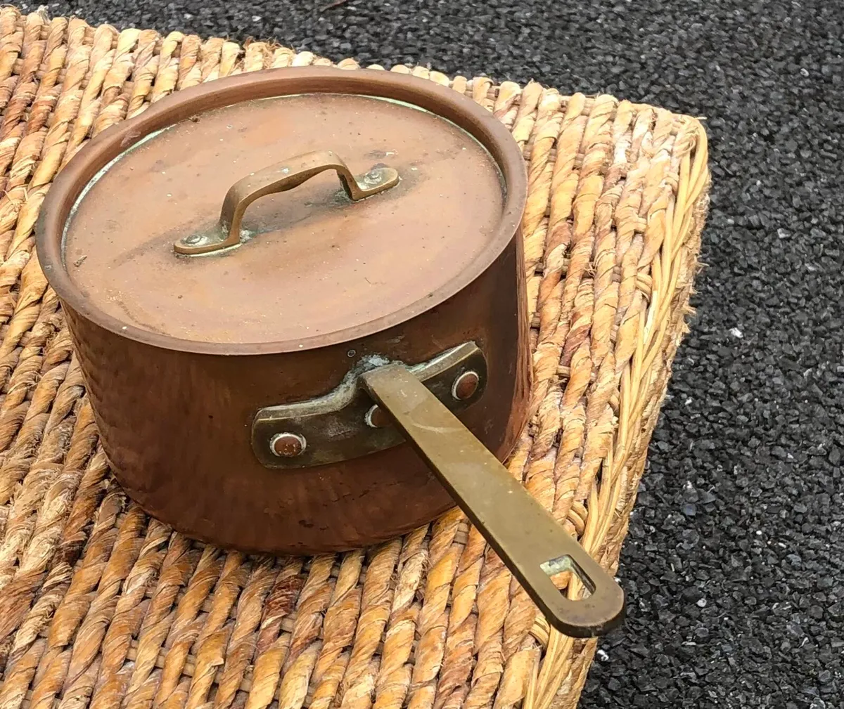 Vintage Copper Saucepan - Image 3