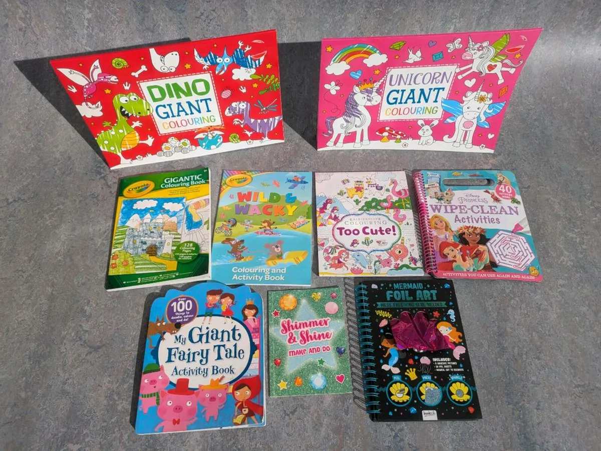 Book  activity/colouring bundles - Image 3