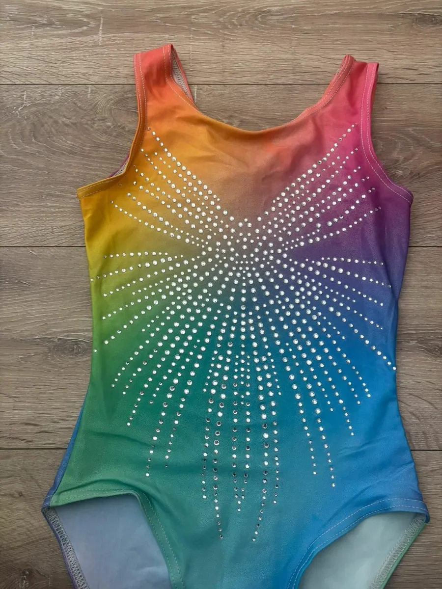 Gymnastic Leotards Age 12-14 - Image 4