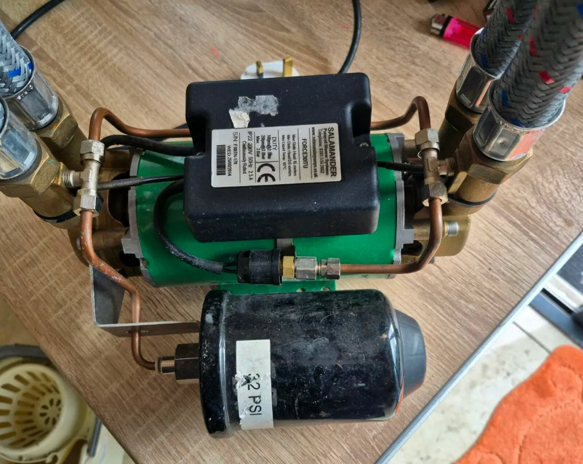 SALAMANDER SHOWER PUMP SYSTEMS WILL ALSO CAN BE US - Image 1