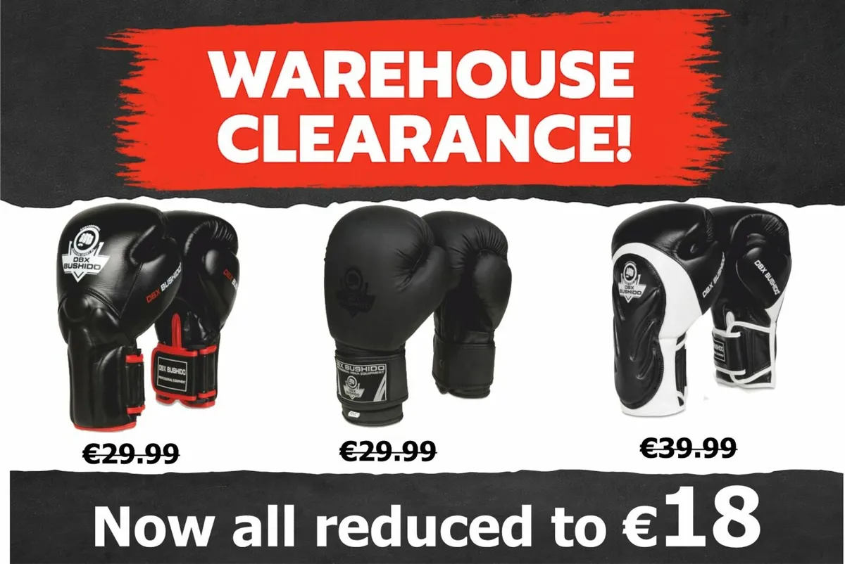Boxing Gloves, MMA Gloves !!! STOCK CLEARANCE - Image 1
