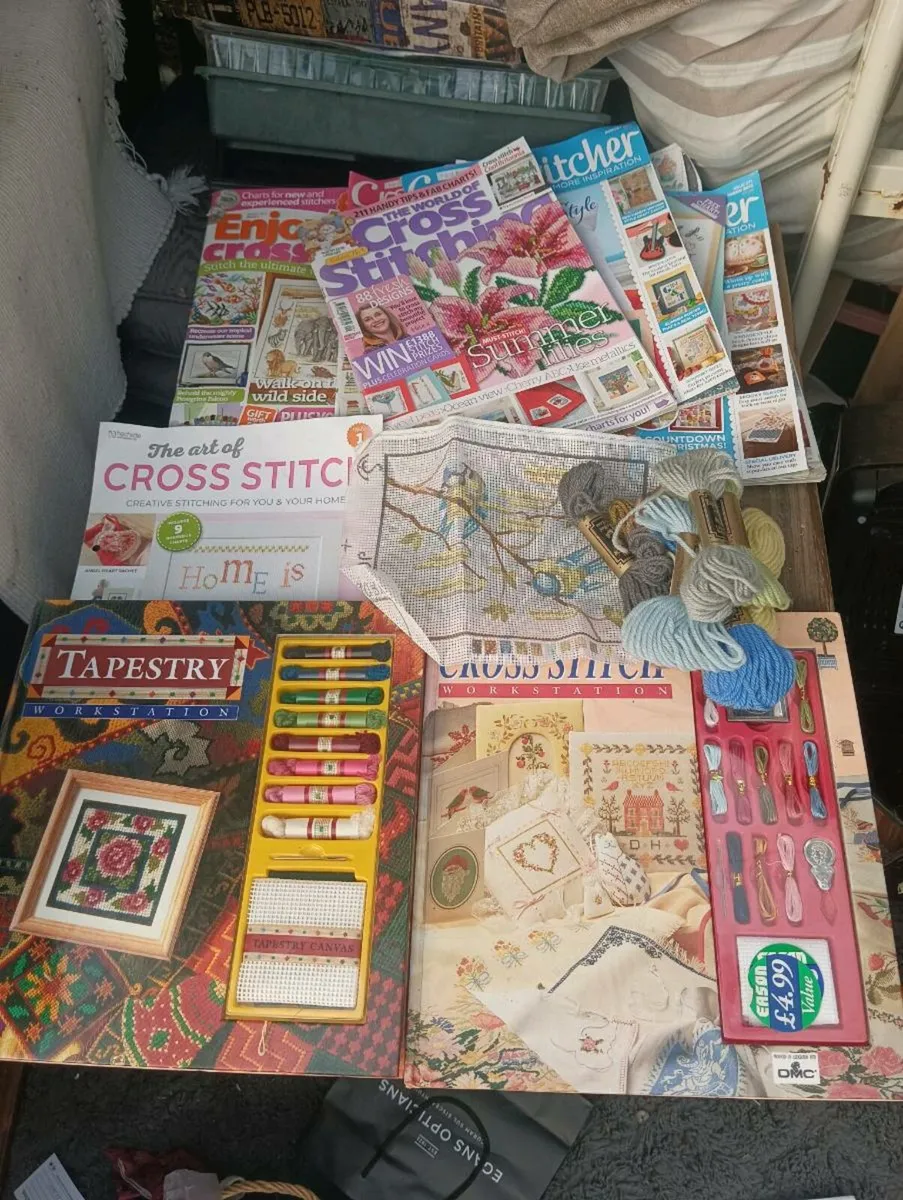 Selection of cross-stitch ect all new.15 for lot15 - Image 1