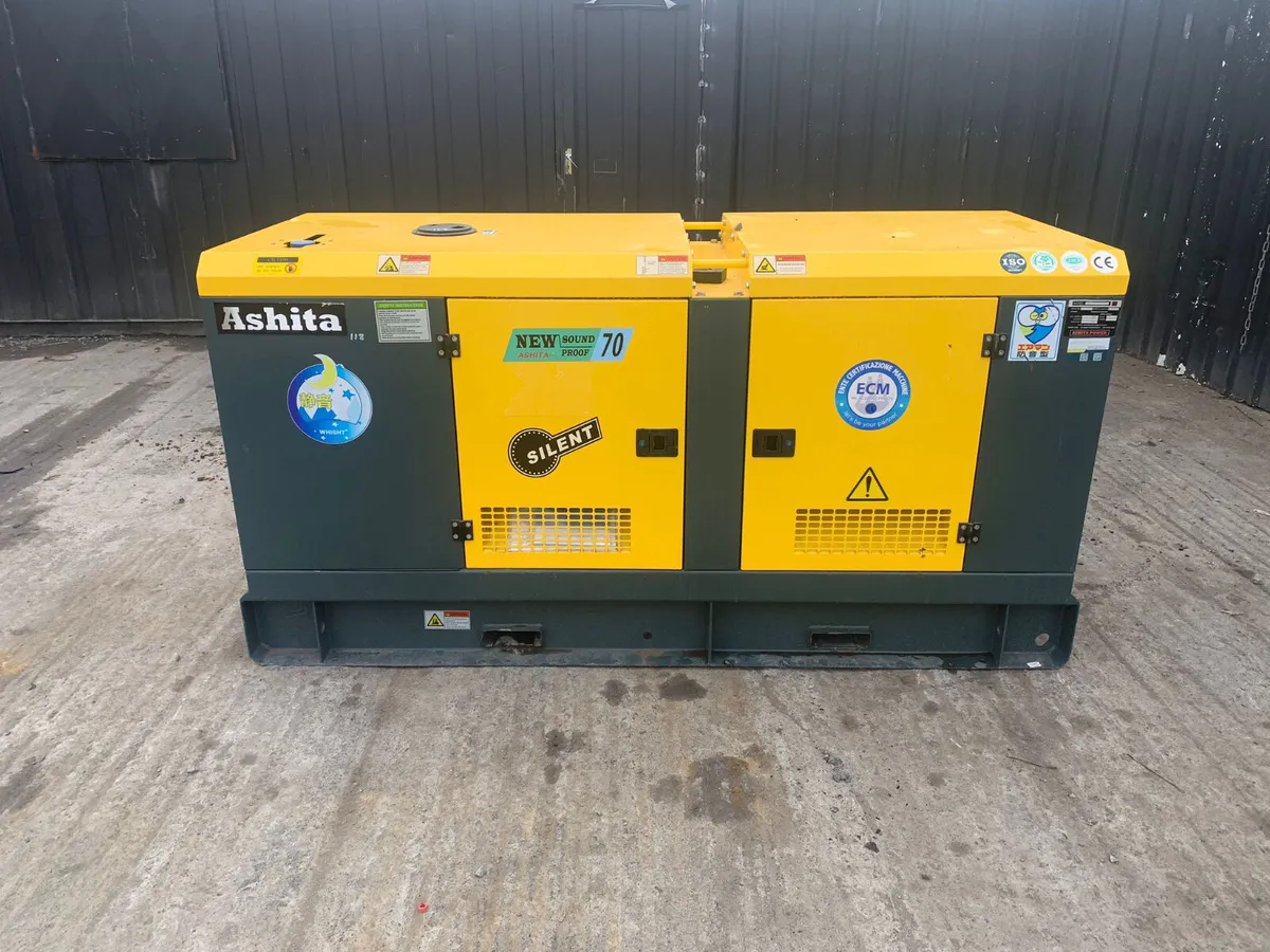 New 70kVA Silent Diesel Generator - Image 1