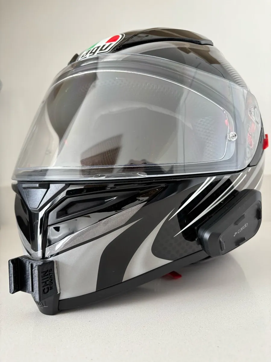 AGV Helmet with Cardo Headset - Image 3