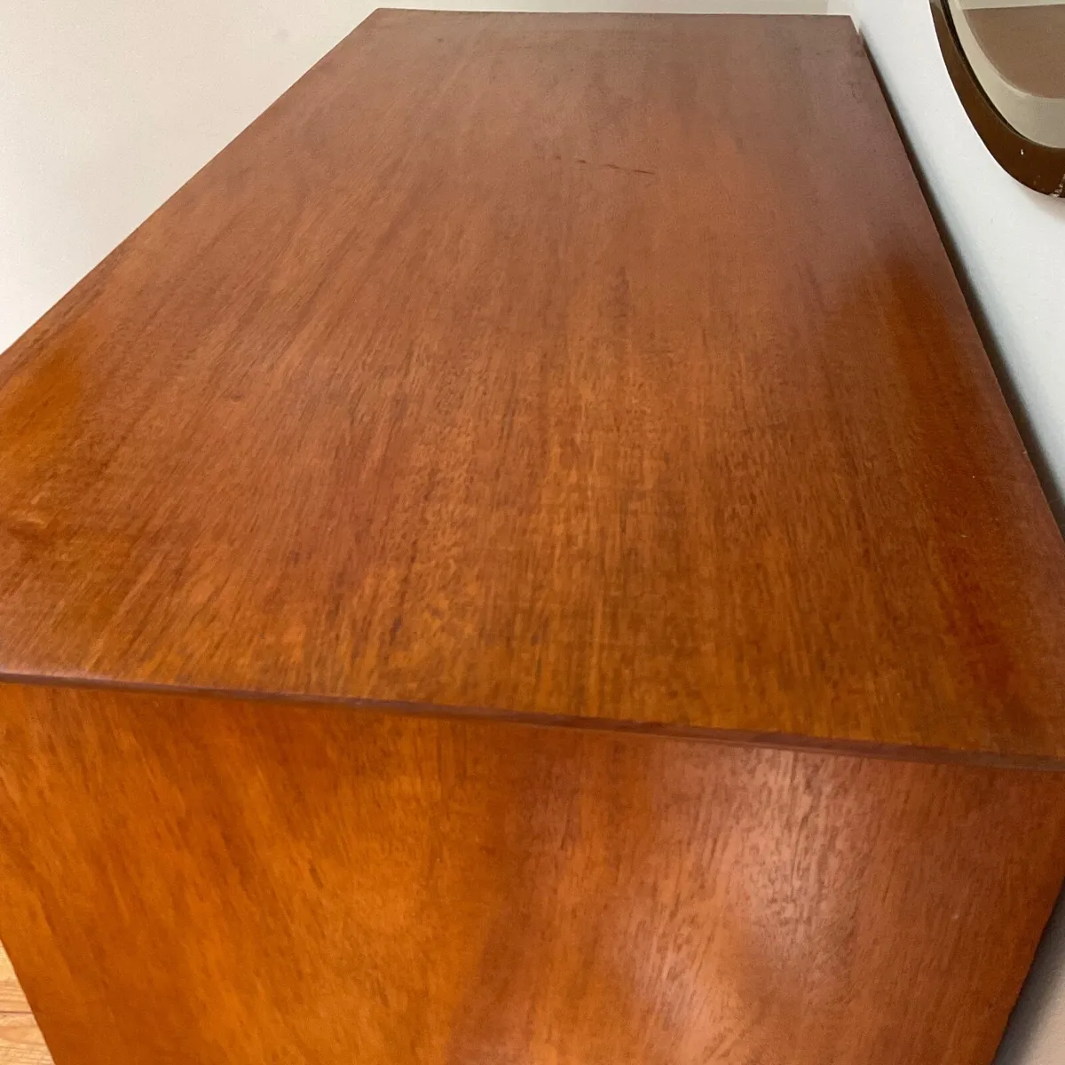 Mid century solid teak chest of drawers - Image 4
