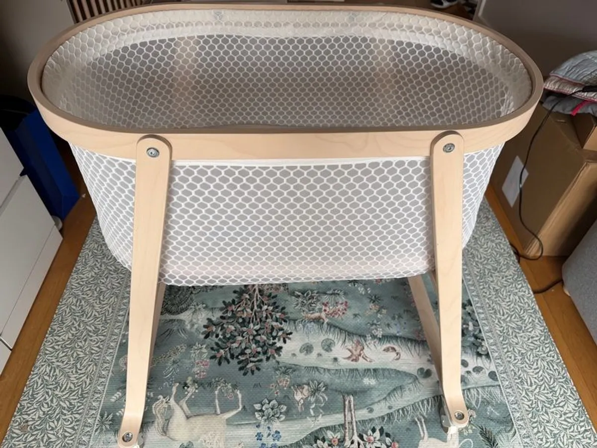 IKEA ALSKVARD bassinet immaculate conditions - Image 1
