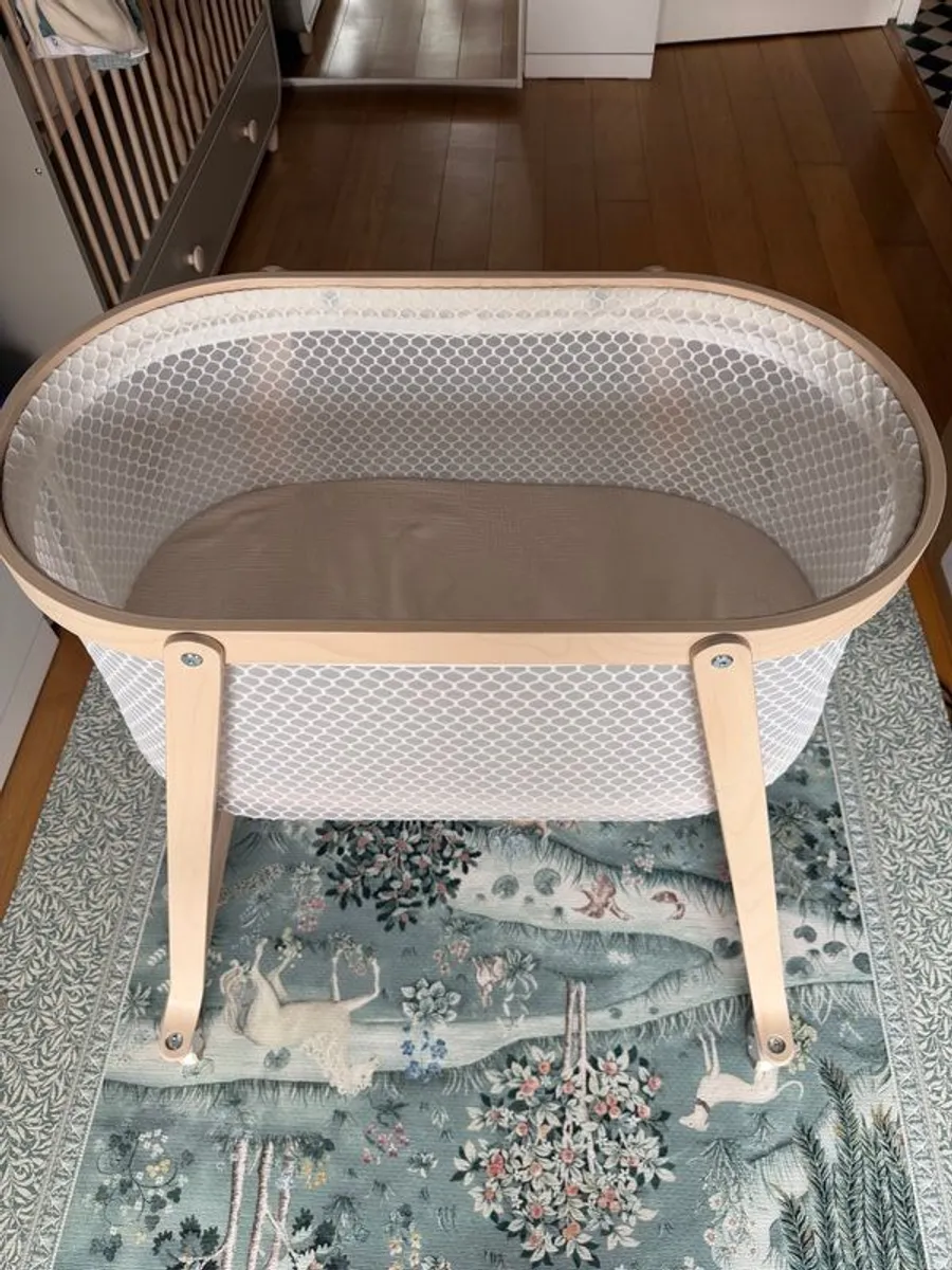 IKEA ALSKVARD bassinet immaculate conditions - Image 2