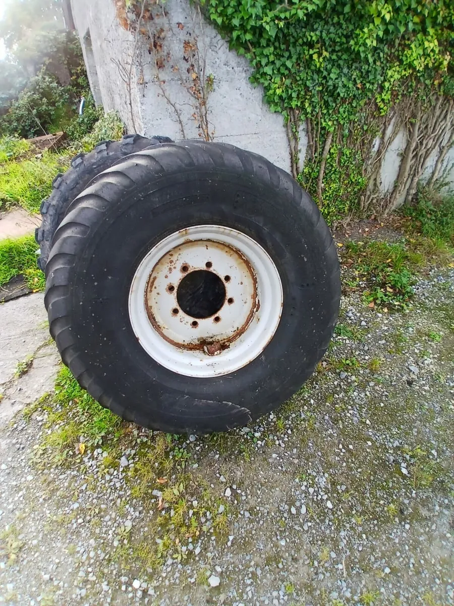 Slurry tank tyres andcrims - Image 2