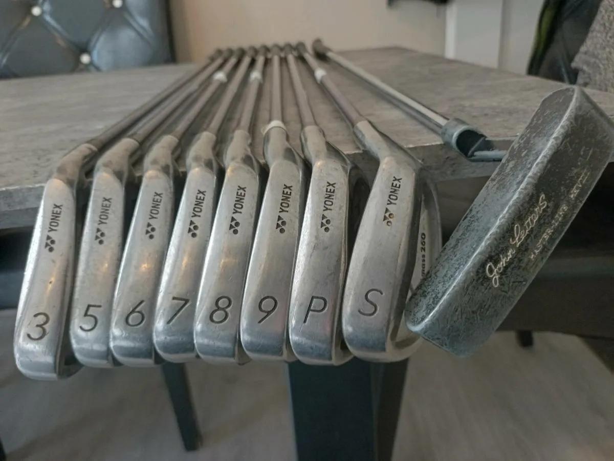 Yonex womens Golf irons and putter. - Image 1