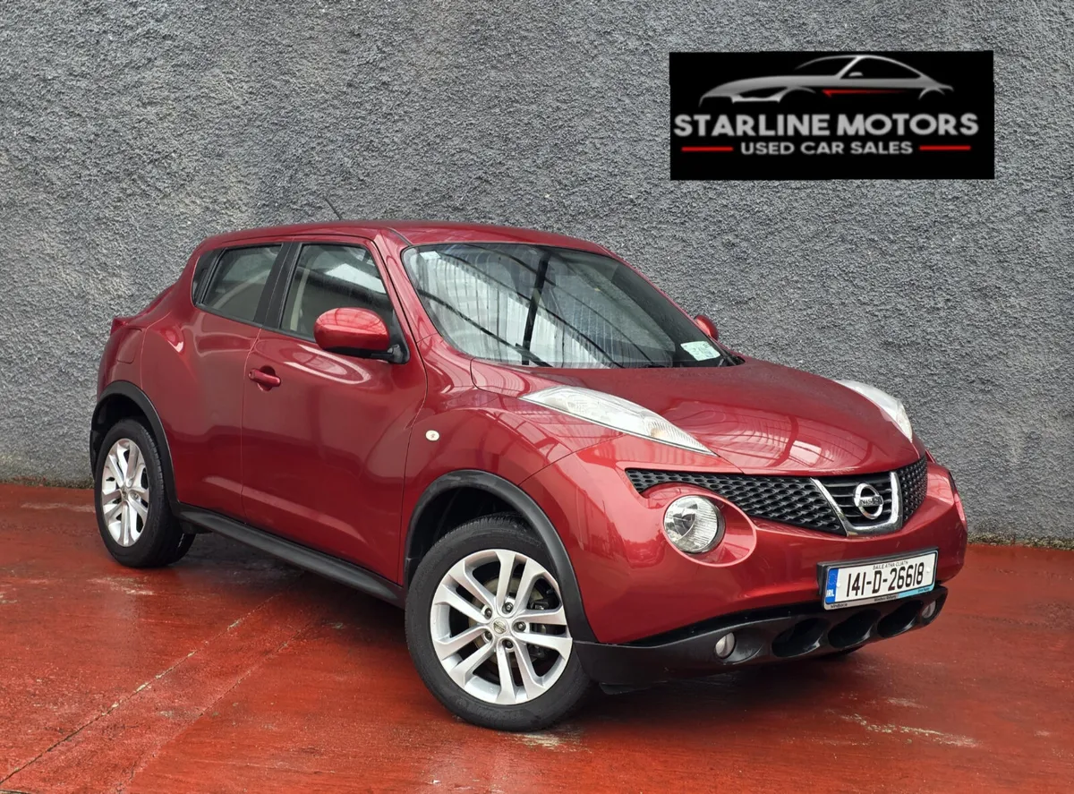 2014 Nissan Juke 45km (auto) irish car. Nct & tax - Image 1