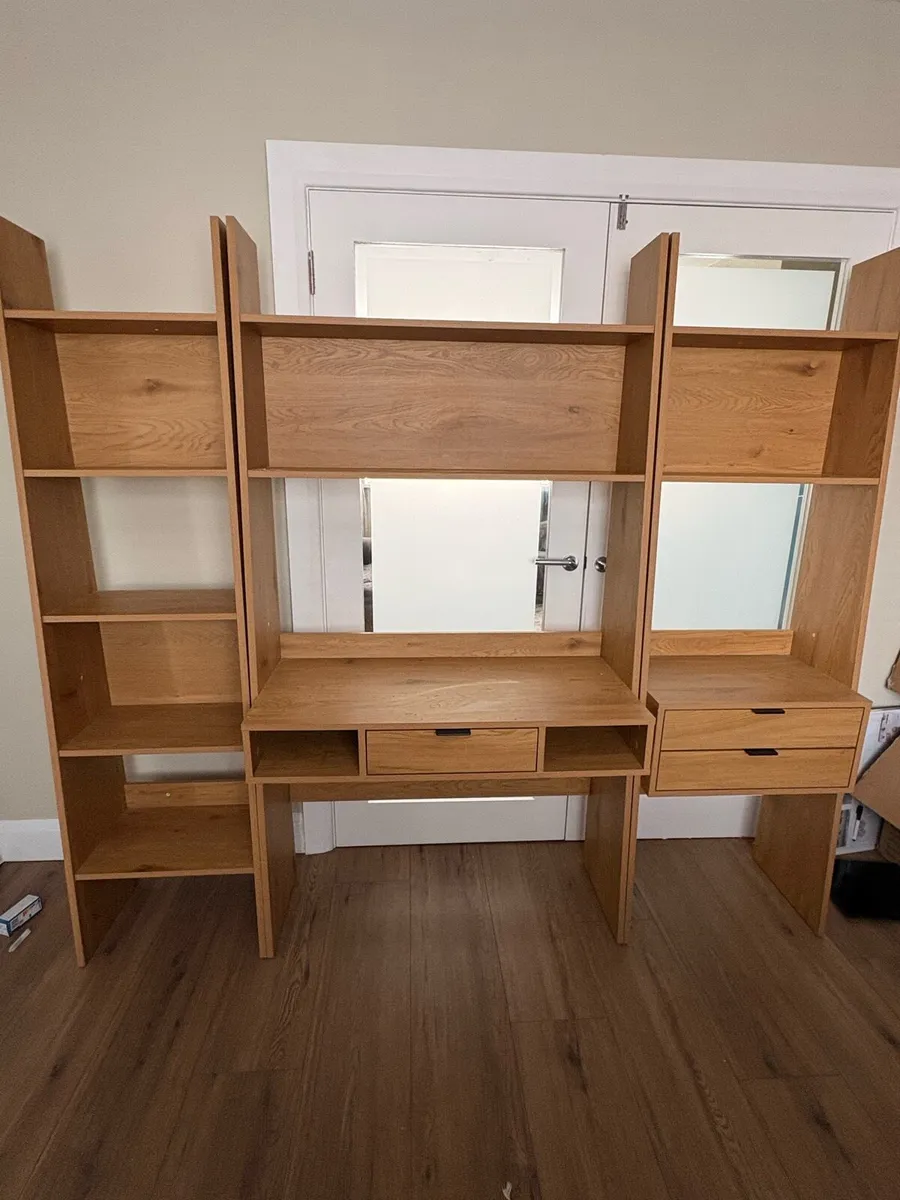 Bookshelf & Desk Set - Sell Separately/Together - Image 1