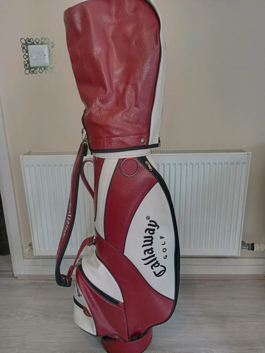 Callaway leather waterproof golf bag - Image 1