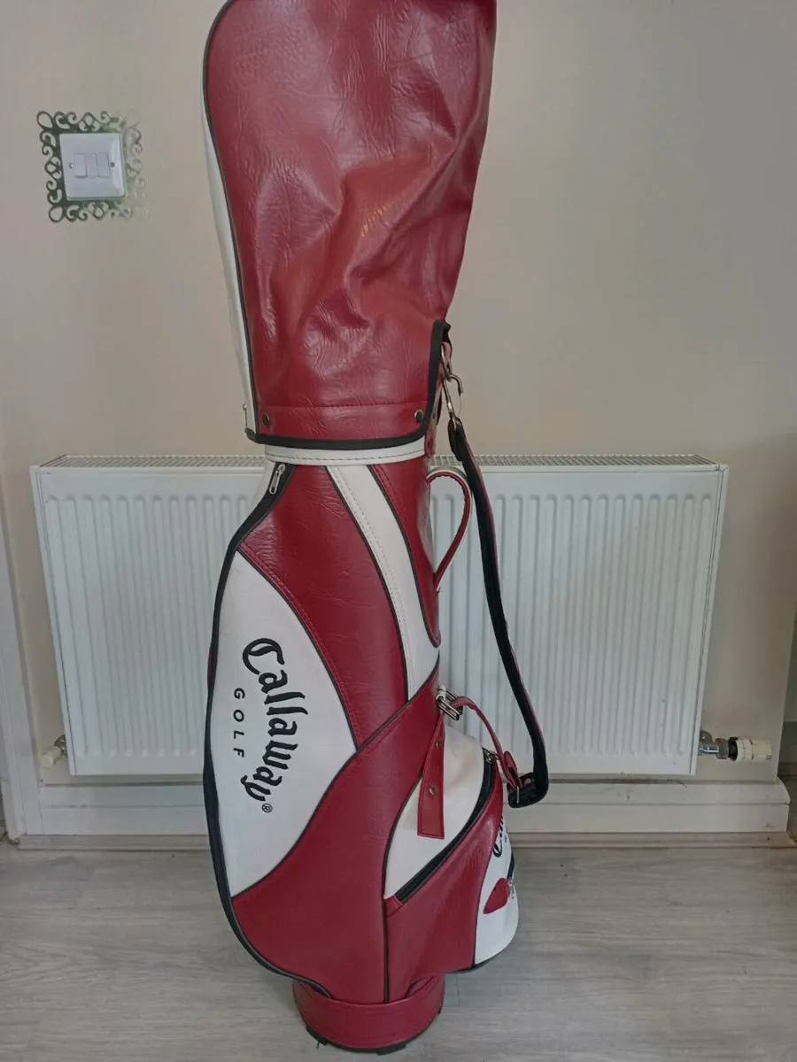 Callaway leather waterproof golf bag - Image 2