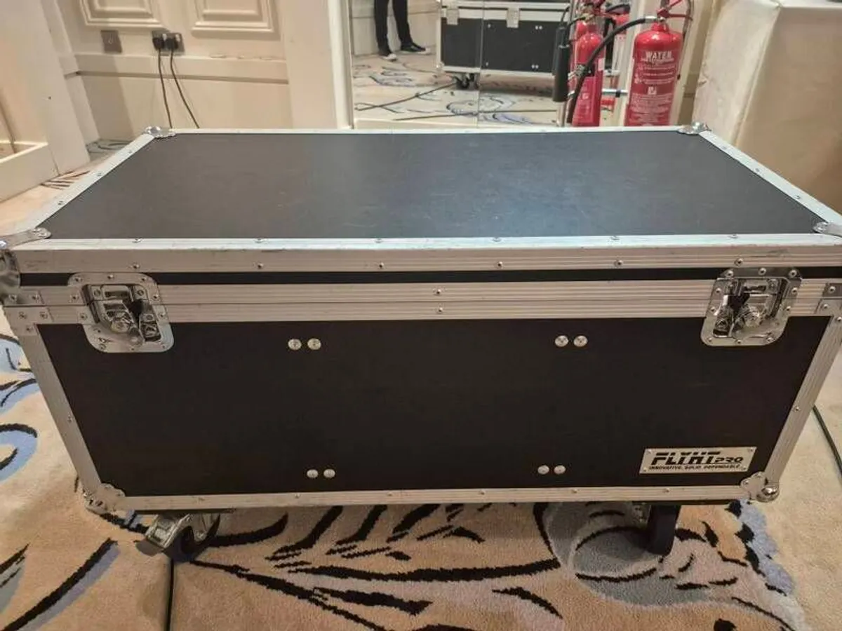 flight case' swan flight' perfect condition.  Perfect for leads, lights etc. - Image 4