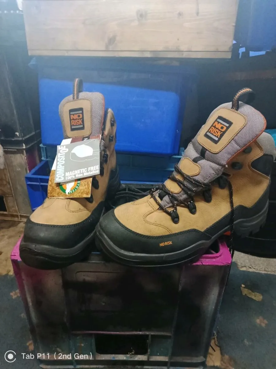 2 x safety boots 🥾🥾 - Image 1