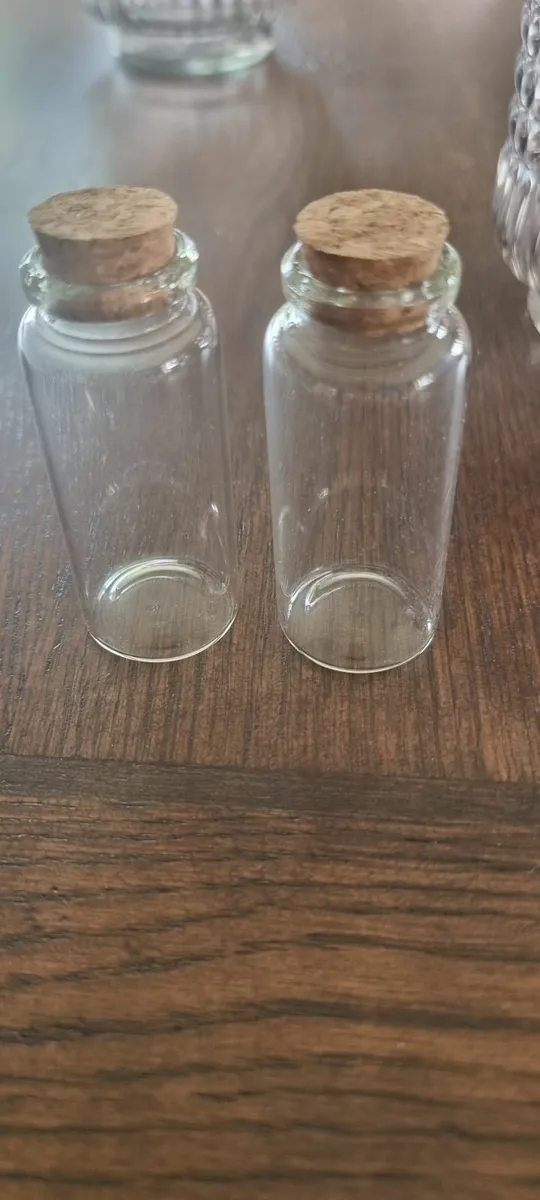 Glass Jar Vial - Image 1