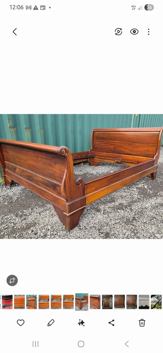 Mahogany bedroom suite.. SALE PRICE - Image 1