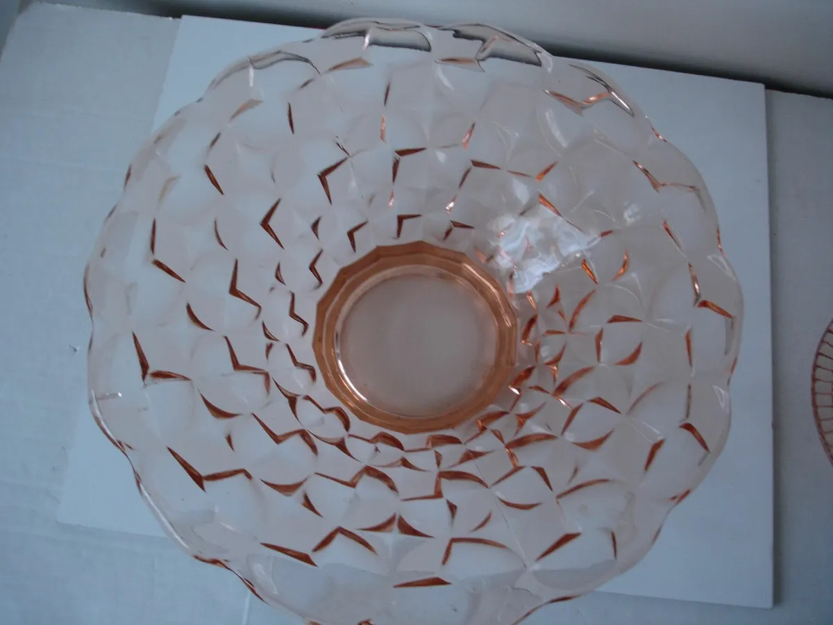 Walther & Sohne  Art Deco Glass Centerpiece. - Image 3