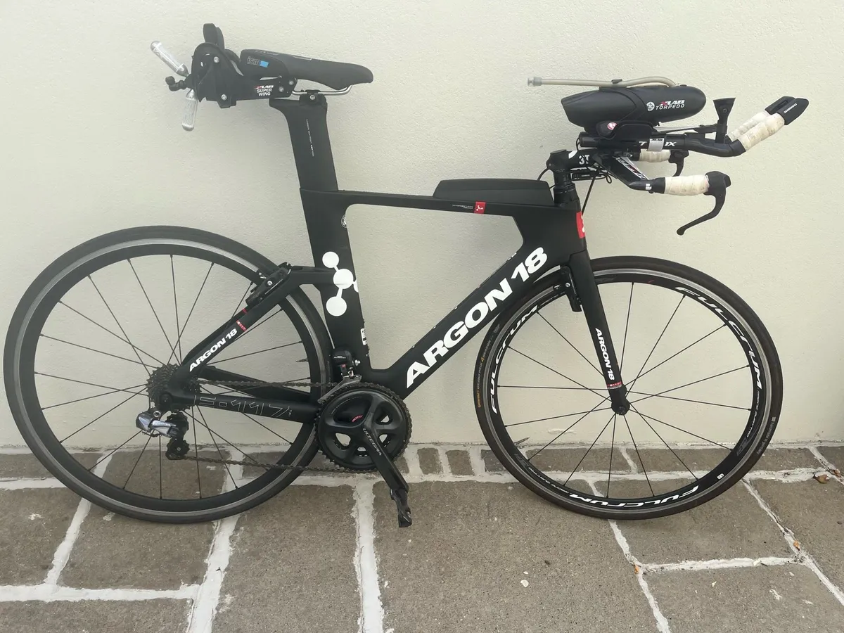 Argon 18 E117 Tri Ultegra Di2 8050 Bike - Image 1