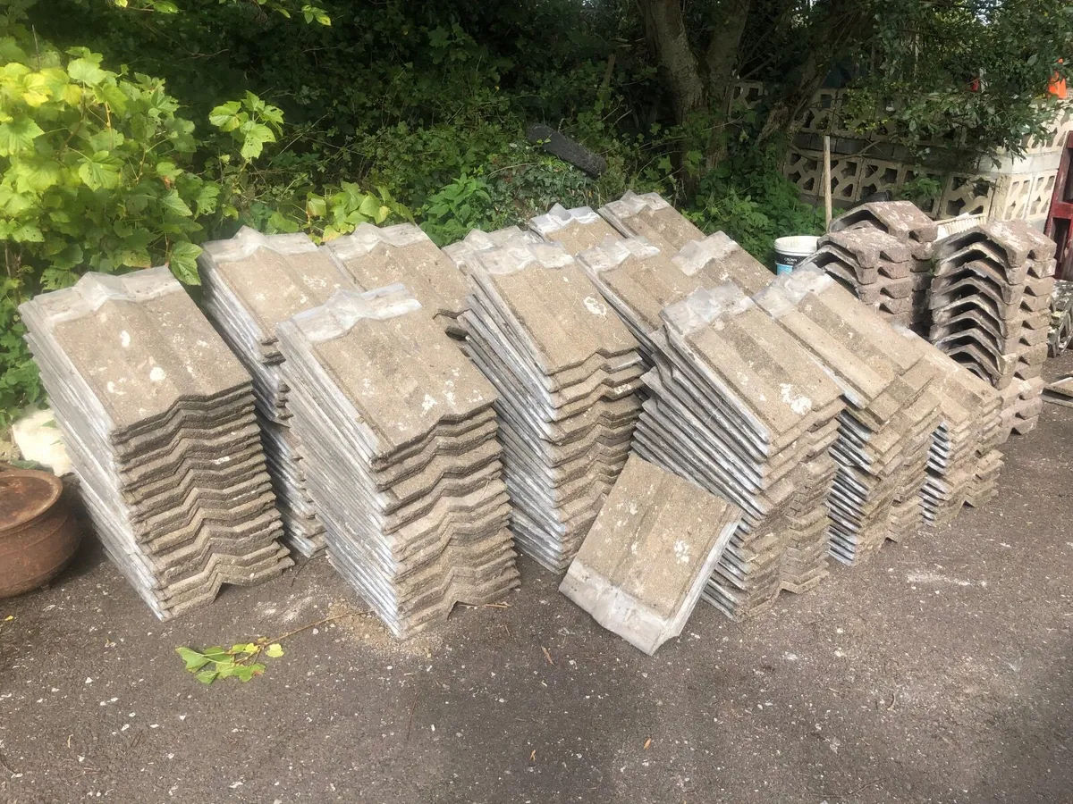 Reclaimed Redland Delta Concrete tiles - Image 1