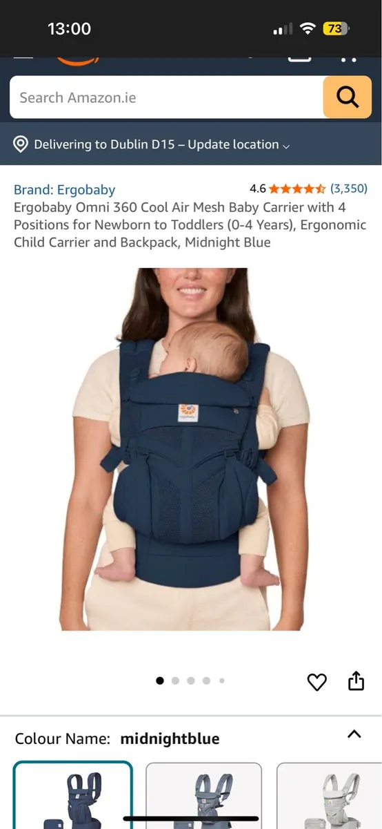 Ergobaby Omni 360 Cool Mesh - Image 1
