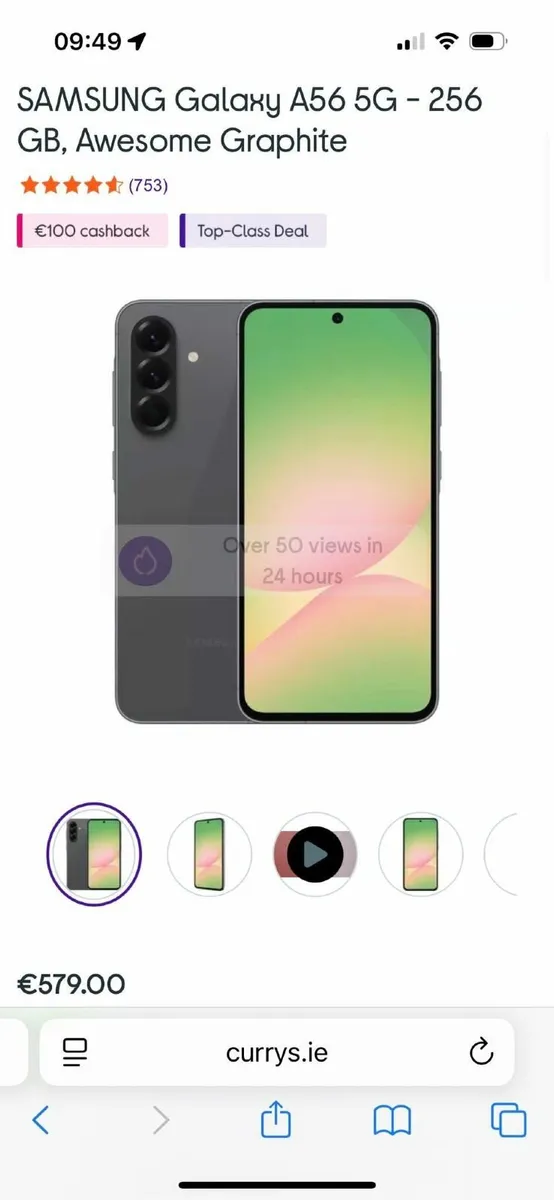 Samsung A56 256GB Unlocked Brand New - Image 3