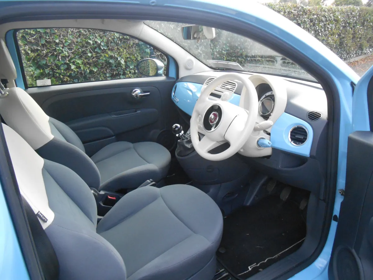 Fiat 500 Pop Baby Blue 2012 - Image 3