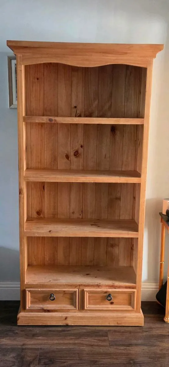 Wood Bookcase - Image 1
