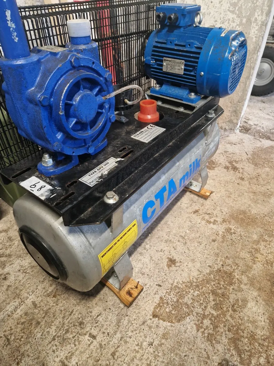 CTA milk vacuum pump - Image 1
