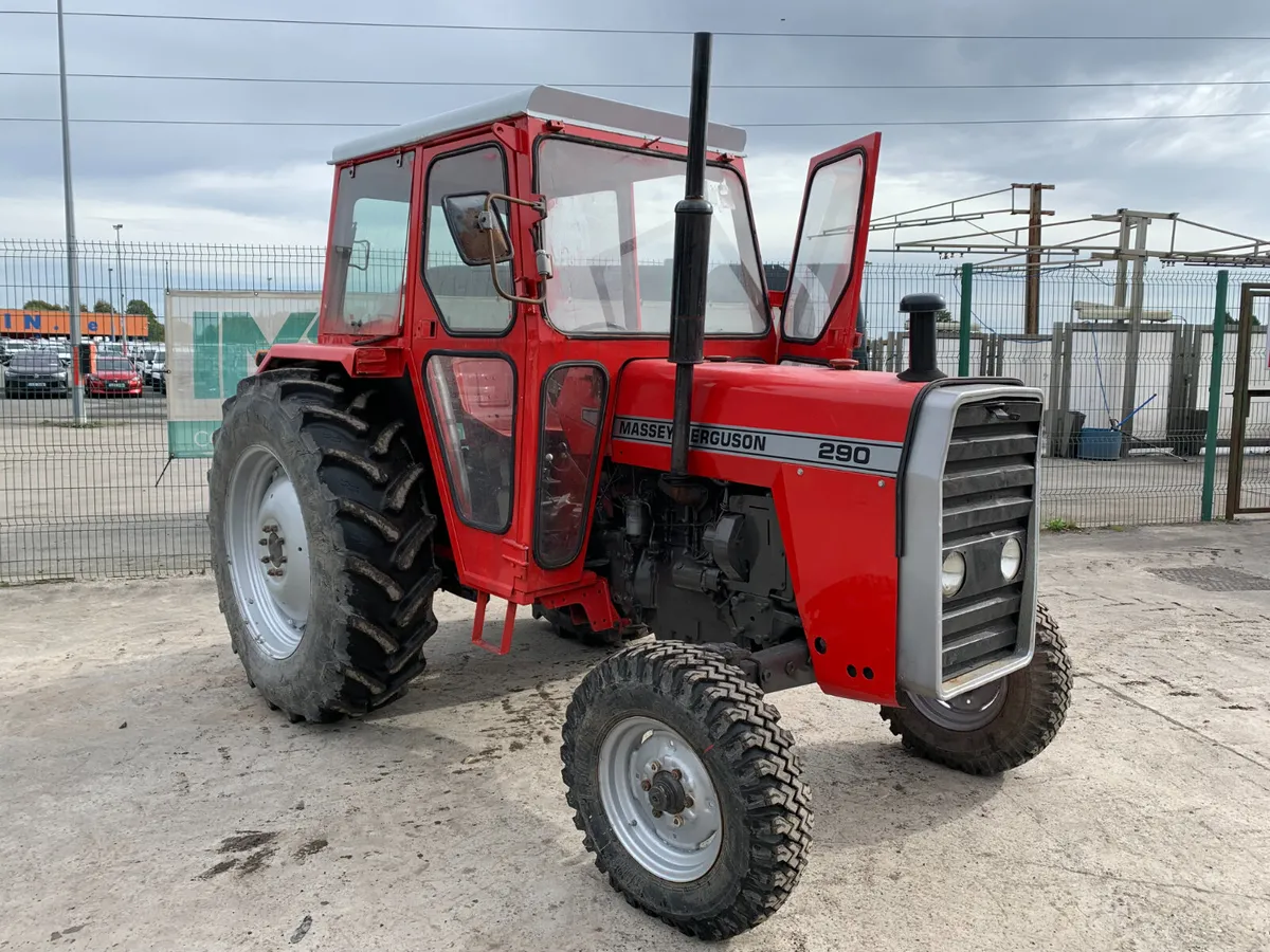 1983 MASSEY FERGUSON 290 2WD TRACTOR FOR AUCTION - Image 4