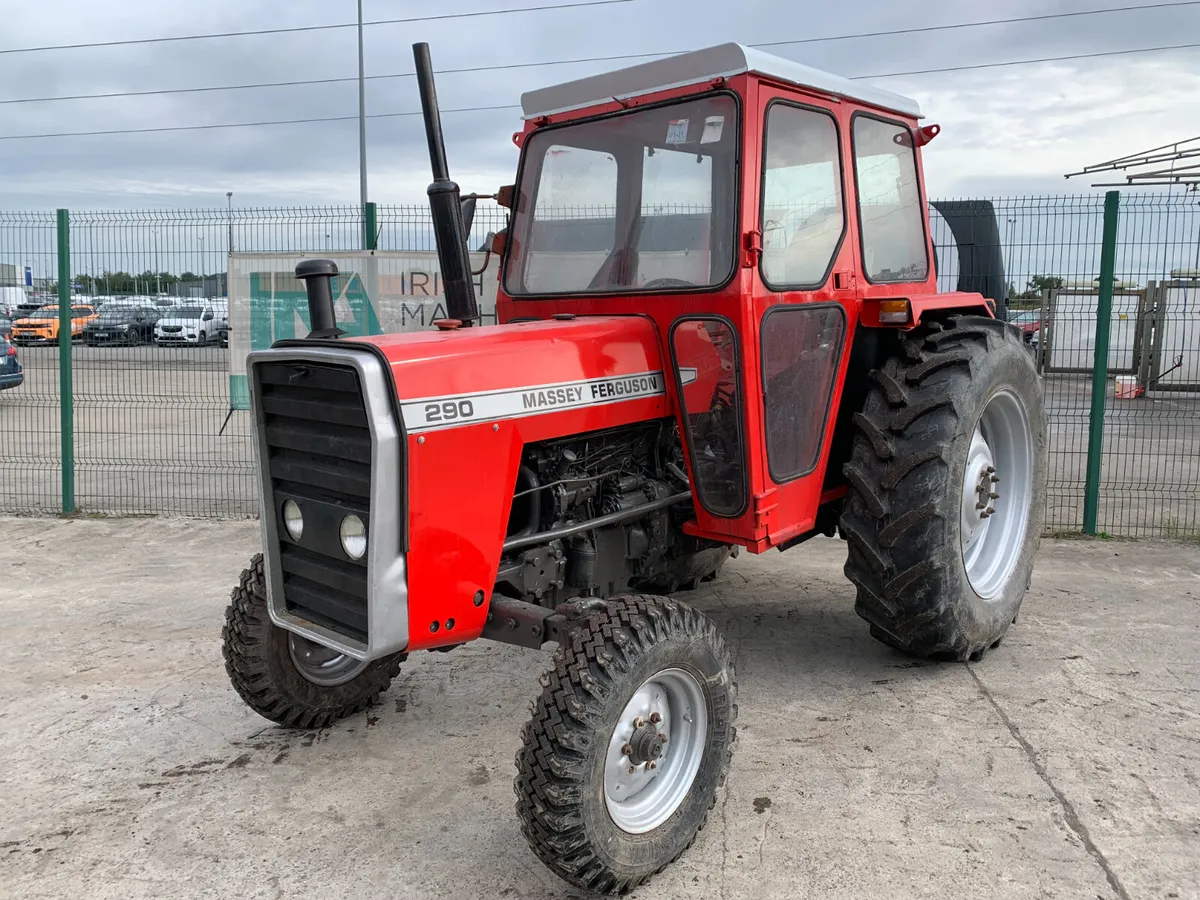 1983 MASSEY FERGUSON 290 2WD TRACTOR FOR AUCTION - Image 1