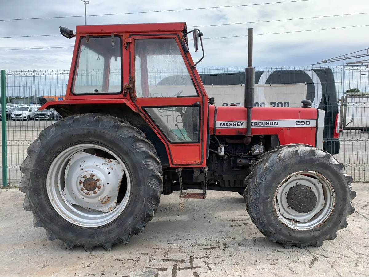 1987 MASSEY FERGUSON 290 4WD TRACTOR FOR AUCTION - Image 3