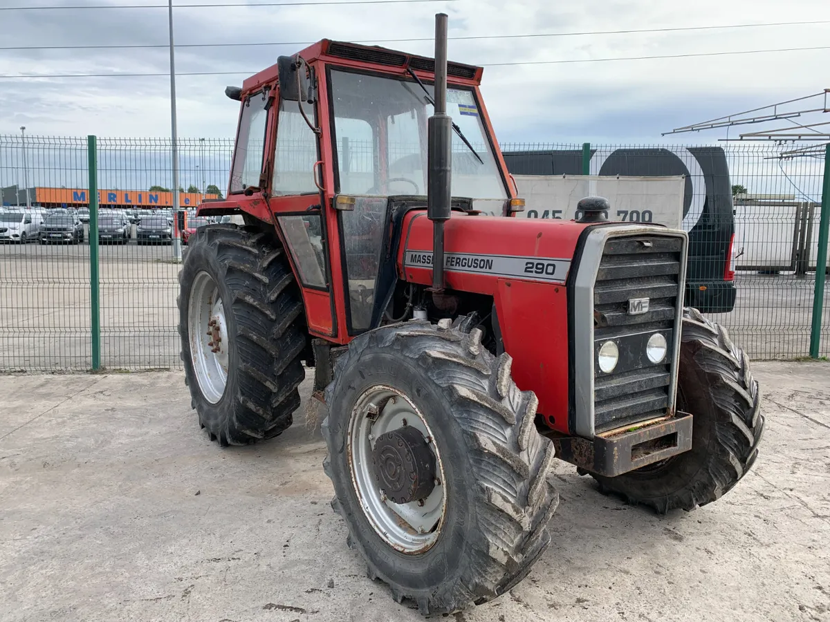 1987 MASSEY FERGUSON 290 4WD TRACTOR FOR AUCTION - Image 4