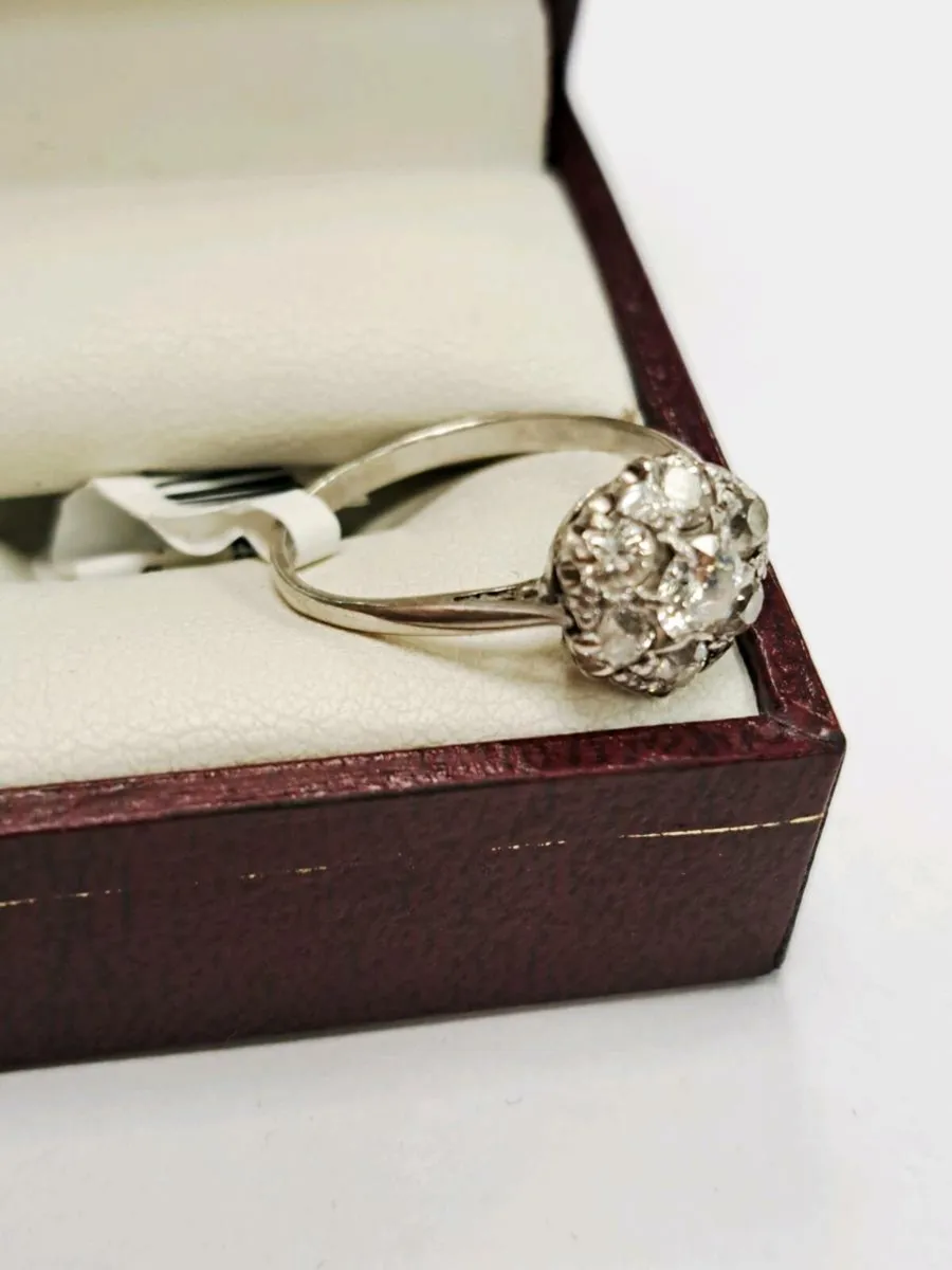 18K White Gold Diamond Ring 18CT - Image 3