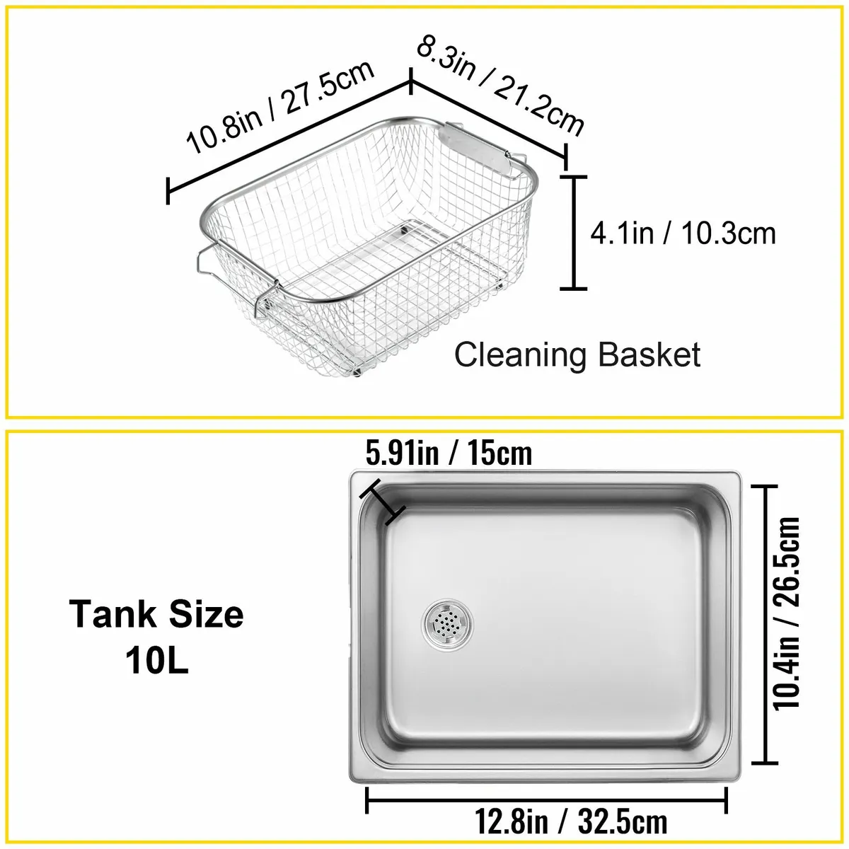 10L Ultrasonic Cleaner Multifunctional Machine - Image 3
